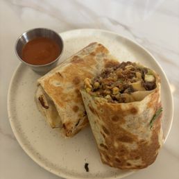 Lomo saltado burrito