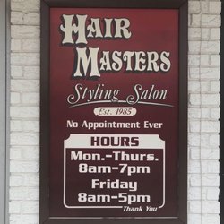 Hair Masters Salon - No appointment ever!