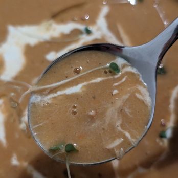 Nuna Kitchen & Bar - Closer look at my crab bisque - International Near Me - Toronto, Ontario