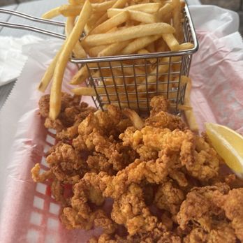 Mom's Nothing Fancy - Fried Clam Strips Platter - Seafood Near Me - Southington, Connecticut Mom's Nothing Fancy - Fried Clam Strips Platter - Seafood Near Me - Southington, Connecticut