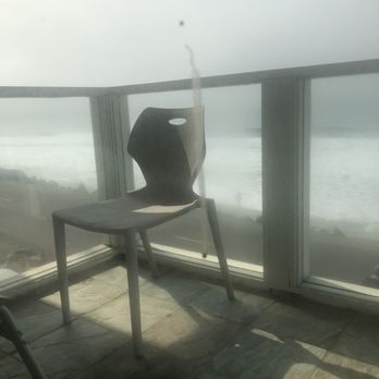 The Oceanfront Hotel - Big, obvious gross stain on glass door. Chairs on patio super dirty and more importantly uncomfortable. - Hotels Near Me - Half Moon Bay, California The Oceanfront Hotel - Big, obvious gross stain on glass door. Chairs on patio super dirty and more importantly uncomfortable. - Hotels Near Me - Half Moon Bay, California