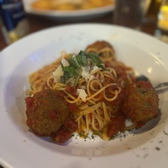 Pizza and More - Spaghetti and meatballs. Presentation beautiful. Taste even better. - Pizza Near Me - Vista, California