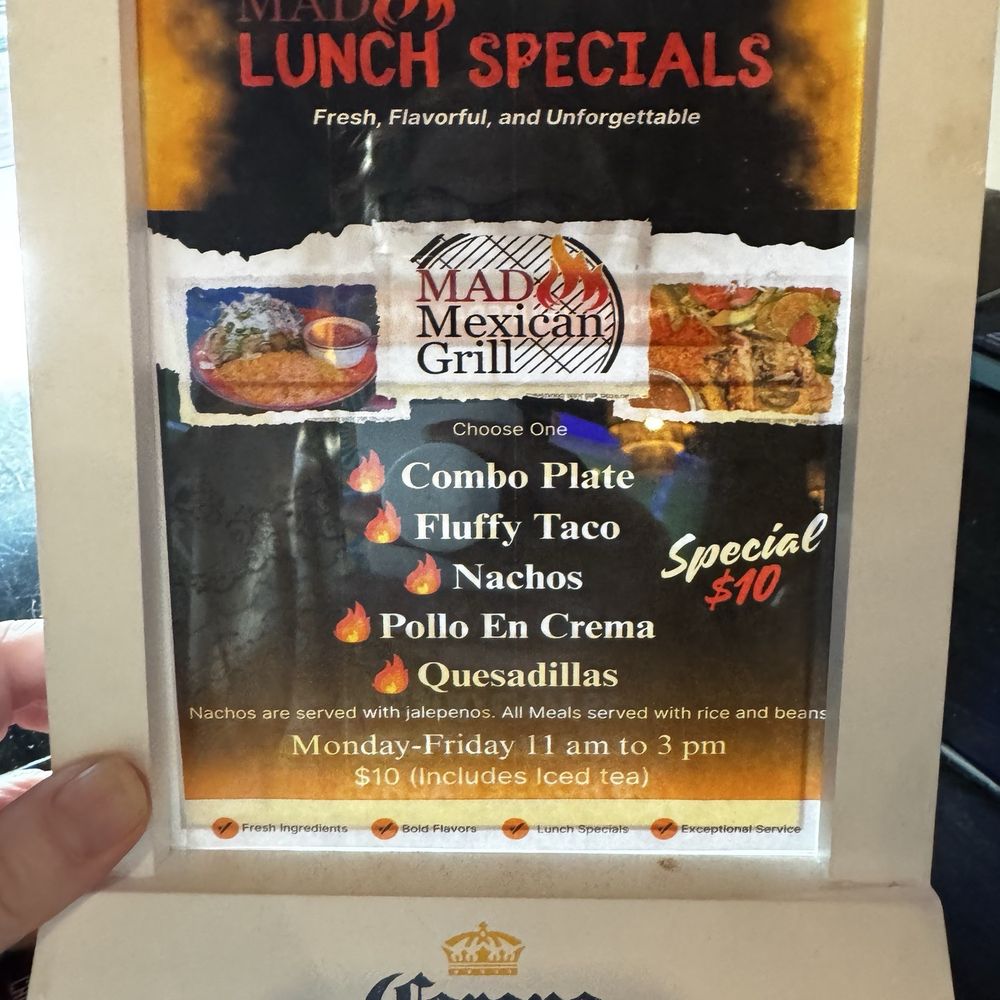 Lunch specials Lunch specials