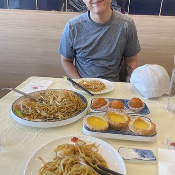 Dimsum Palace - shrimp lo mein + egg tarts + shrimp balls - Cantonese Near Me - Catonsville, Maryland Dimsum Palace - shrimp lo mein + egg tarts + shrimp balls - Cantonese Near Me - Catonsville, Maryland