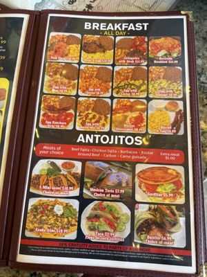 Menu photo 1 Hacienda Leones Tyler, TX