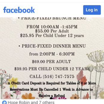 Seventh Street Cafe - Specifically says 1 week notice needed for full refund (even though we were told 5 days on the phone...). We cancelled with 14 days notice. - Italian Near Me - Garden City, New York Seventh Street Cafe - Specifically says 1 week notice needed for full refund (even though we were told 5 days on the phone...). We cancelled with 14 days notice. - Italian Near Me - Garden City, New York