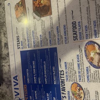 Viva la Bamba - Menu - Mexican Near Me - Des Moines, Iowa