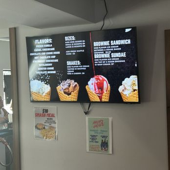 Weber's - The ice cream menu! - Sports Bars Near Me - Affton, Missouri