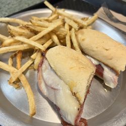 Cherry Street Cafe - Italian sub with fries