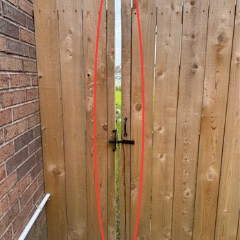 N2 Fencing - Garbage workmanship, and the picket is already starting to split because of it. - Fences & Gates Near Me - Spring, Texas