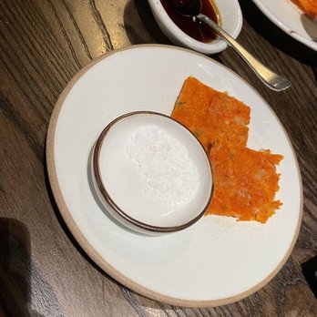 BORI - Spring Branch - 2 pieces of Kimchi pancake - Korean Near Me - Houston, Texas