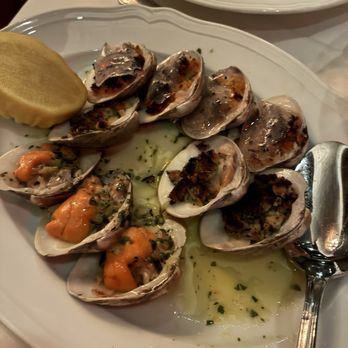 Carbone - Assorted Baked Clams - Italian Near Me - New York, New York Carbone - Assorted Baked Clams - Italian Near Me - New York, New York