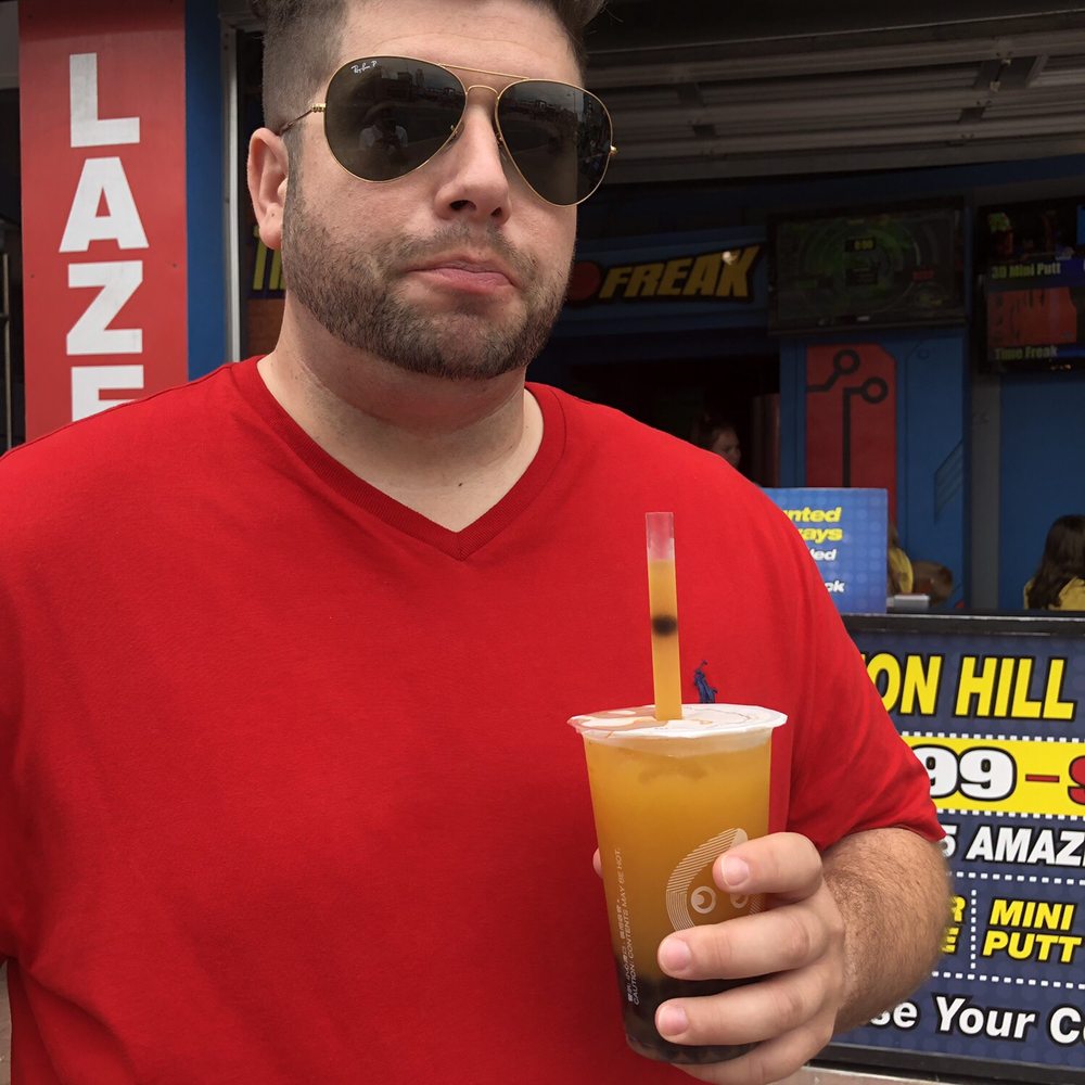 CoCo Fresh Tea & Juice - Enjoying his bubble tea - Bubble Tea Near Me - Niagara Falls, Ontario CoCo Fresh Tea & Juice - Enjoying his bubble tea - Bubble Tea Near Me - Niagara Falls, Ontario