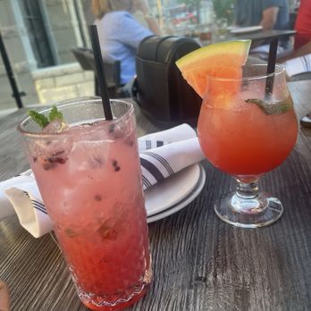 Gia Mia - Watermelon and blueberry mock-tail. - Italian Near Me - Naperville, Illinois