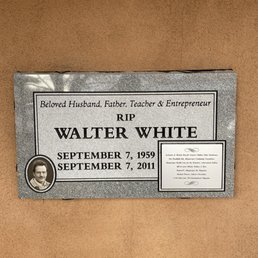 Walter Whites Tombstone