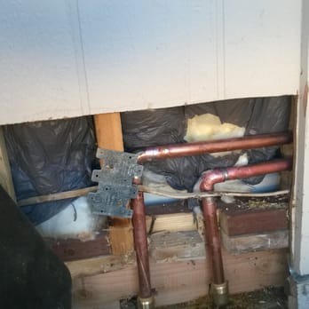 Winder Plumbing - water lines routed correctly in the wall - Plumbing Near Me - Murrieta, California