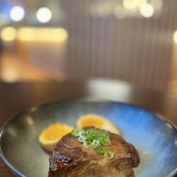 Edoko Omakase - Chasu & egg