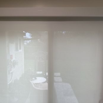 Galaxy Draperies - Same door with the blind lowered - Shades & Blinds Near Me - Simi Valley, California Galaxy Draperies - Same door with the blind lowered - Shades & Blinds Near Me - Simi Valley, California