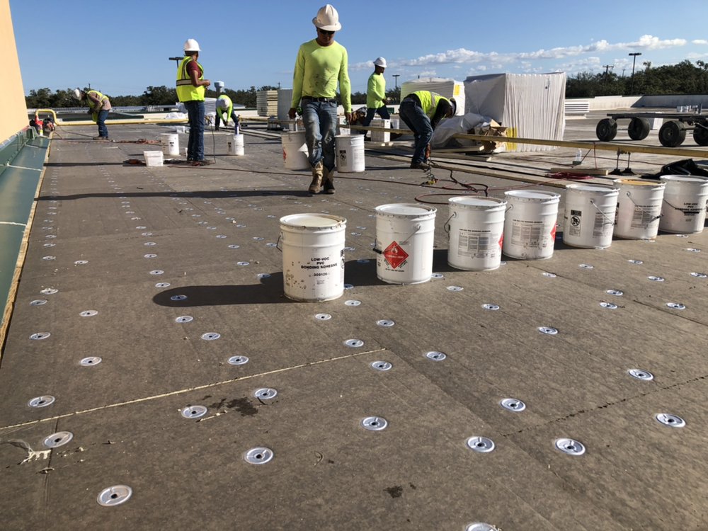 Slide of Rooftop Restoration