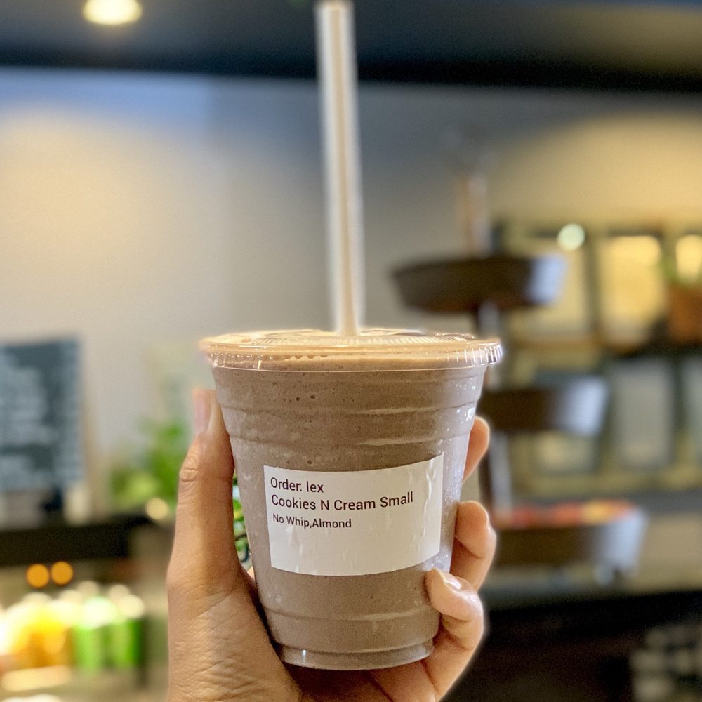 The Beerded Bean - Cookies N Cream. No whip. Almond milk. And paper straw!!! - Coffee & Tea Near Me - Salinas, California The Beerded Bean - Cookies N Cream. No whip. Almond milk. And paper straw!!! - Coffee & Tea Near Me - Salinas, California