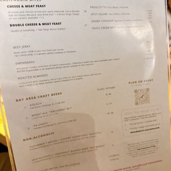 Wine Down SF - Small bites - Wine Bars Near Me - San Francisco, California