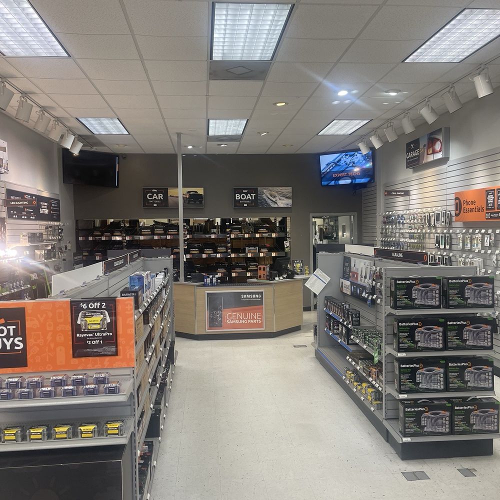 Batteries Plus - Inside store view - Battery Stores Near Me - Chesapeake, Virginia