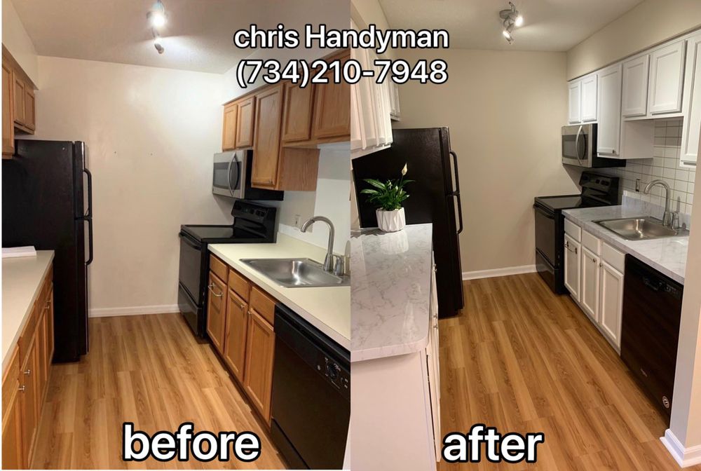 Slide of Chris Handyman, Plumber & Electrician