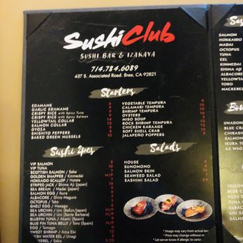 Sushi Club - Sushi Bars Near Me - Brea, California Sushi Club - Sushi Bars Near Me - Brea, California