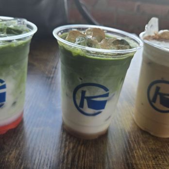 Kamden Coffee - Strawberry Fields Matcha & Killer Klown Banana Matcha & Bella's Lullaby - Coffee Roasteries Near Me - Glendora, California