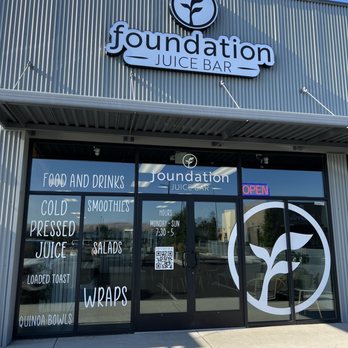 Foundation Juice Bar - the front of the building - Breakfast & Brunch Near Me - Yakima, Washington Foundation Juice Bar - the front of the building - Breakfast & Brunch Near Me - Yakima, Washington