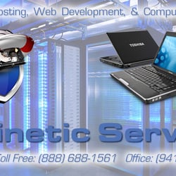 Kinetic Servers - Kinetic Servers Web Hosting Web development and PC Repairs