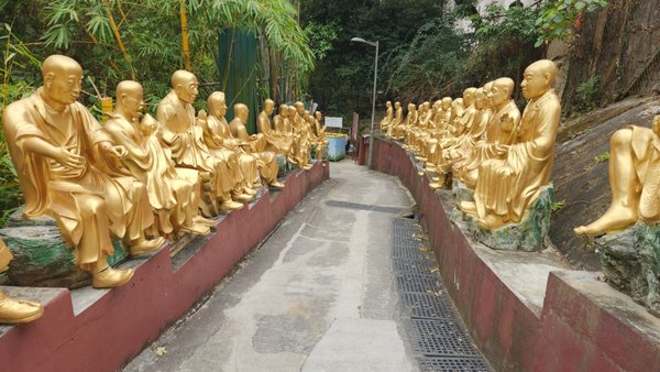 Ten Thousand Buddhas Monastery by null