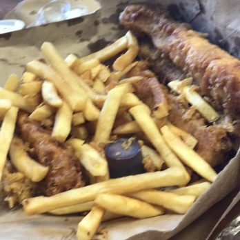 Yorkshire Fish & Chips - We had to rip open bag. Not impressed - British Near Me - Denver, Colorado