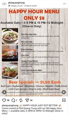 Menu photo 3 Pho Quang Trung Restaurant Westminster, CA Menu photo 3 Pho Quang Trung Restaurant Westminster, CA