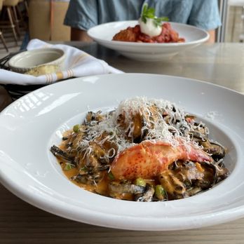 Il Massimo - Black squid ink -- Spaghetti Al Nero con Aragosta - Italian Near Me - Dedham, Massachusetts