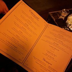 Experimental Cocktail Club - Drink menu