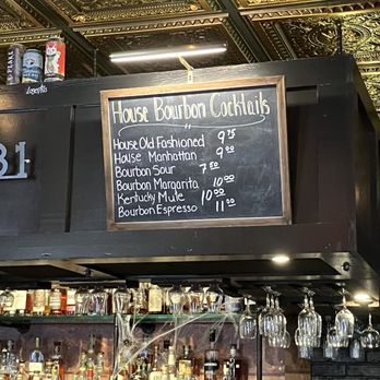 1631 - House bourbon cocktails...less expensive, but equitably very good - Burgers Near Me - Poquoson, Virginia 1631 - House bourbon cocktails...less expensive, but equitably very good - Burgers Near Me - Poquoson, Virginia