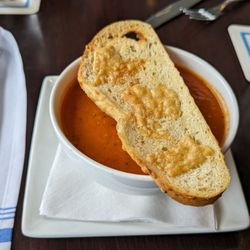 Panorama Bar & Grill - Tomato basil soup