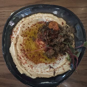 Lyra - Hummus with Lamb Merguez - Middle Eastern Near Me - Nashville, Tennessee
