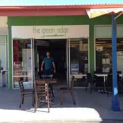 The Green Edge - Storefront with Cale, the owner
