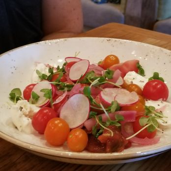 Rustic Root - Tomato Salad - New American Near Me - Woodbury, New York Rustic Root - Tomato Salad - New American Near Me - Woodbury, New York