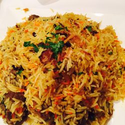 Indian Sizzler - Goat briyani