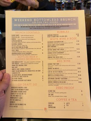Menu photo 8 Bourbon and Branch New York, NY