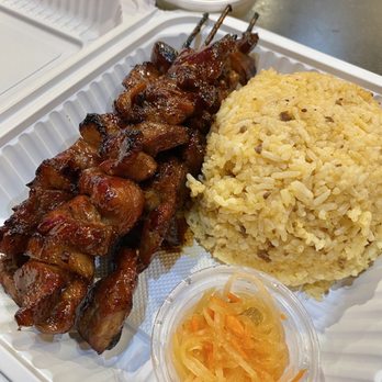 Tony’s Barbecue - Grilled Pork Combo with Atchara with Rice and Soup. - Filipino Near Me - Anaheim, California Tony’s Barbecue - Grilled Pork Combo with Atchara with Rice and Soup. - Filipino Near Me - Anaheim, California