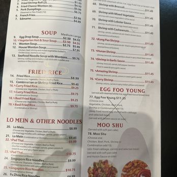 Jin's Asian Cafe - Menu - Chinese Near Me - Sealy, Texas