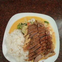 Bok - Ente mit curry soße. Liebling Gericht