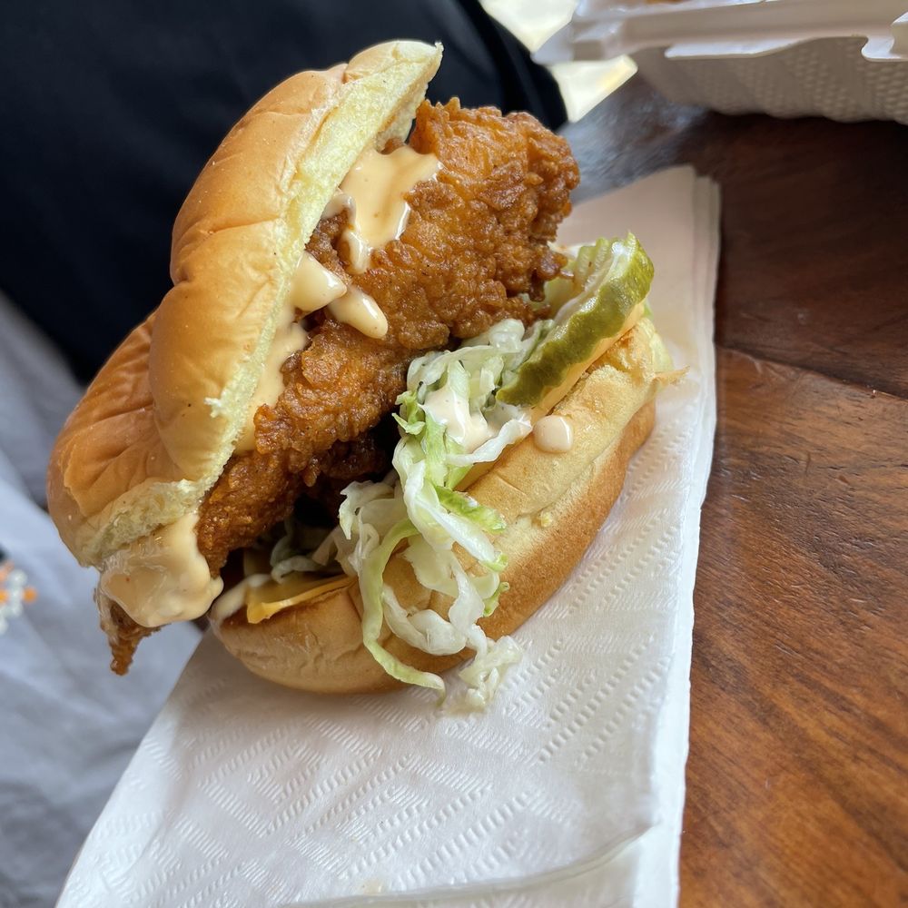 THG's Hot Chicken - a fried chicken sandwich on a bun - Chicken Shop Near Me - Toronto, Ontario THG's Hot Chicken - a fried chicken sandwich on a bun - Chicken Shop Near Me - Toronto, Ontario