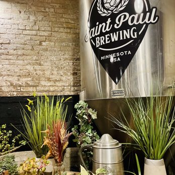 Saint Paul Brewing - Interior greenery - Breweries Near Me - Saint Paul, Minnesota
