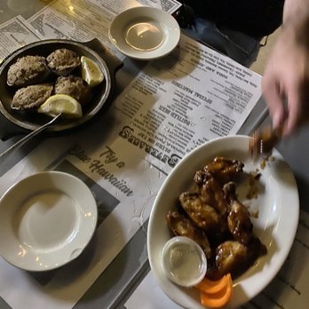 Donovan's Pub - Baked clams (solid for an Irish pub) and teriyaki wings (great) - Burgers Near Me - Woodside, New York Donovan's Pub - Baked clams (solid for an Irish pub) and teriyaki wings (great) - Burgers Near Me - Woodside, New York