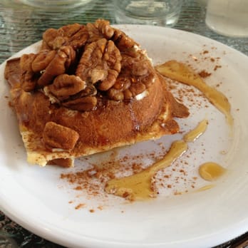 Waffle-Era - El Caneloide - cream cheese, pecans, cinnamon & maple syrup - Breakfast & Brunch Near Me - San Juan, Puerto Rico Waffle-Era - El Caneloide - cream cheese, pecans, cinnamon & maple syrup - Breakfast & Brunch Near Me - San Juan, Puerto Rico